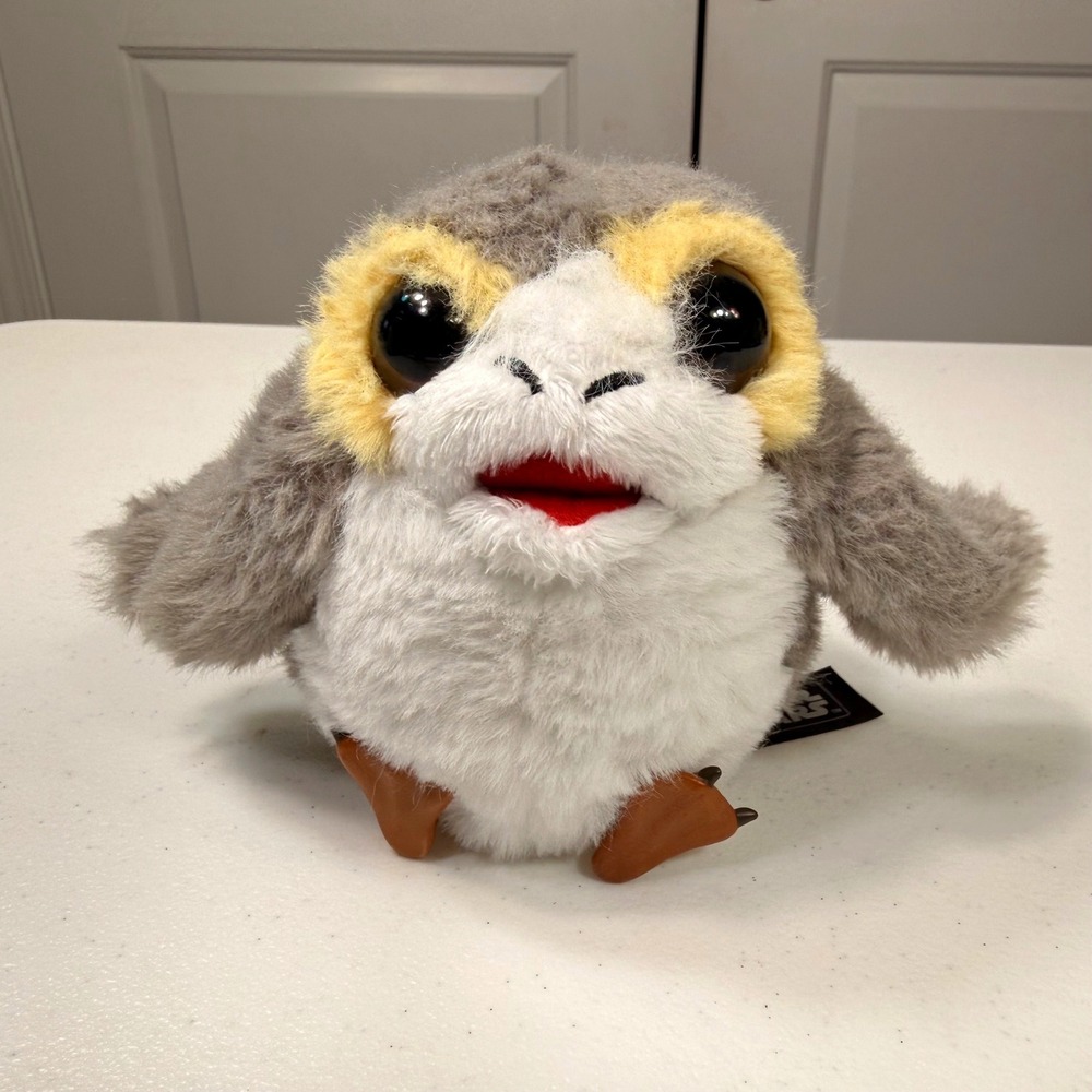 Disney Star Wars Porg Magnetic Shoulder Plush Galaxys Edge Park Exclusive 5in